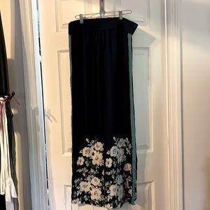 Aerie silky navy blue pant/ sleepy pants